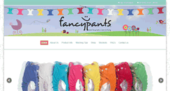 Desktop Screenshot of fancypantsproducts.co.za